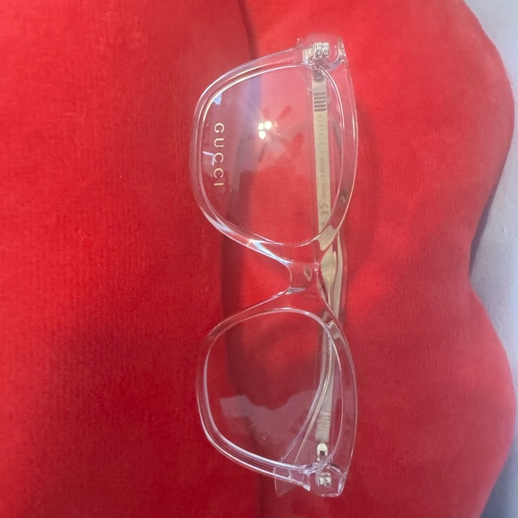 Gucci Eyeglasses - Women clear transparent eyeglasses model GG0566ON  NW/O tags - Picture 3 of 10
